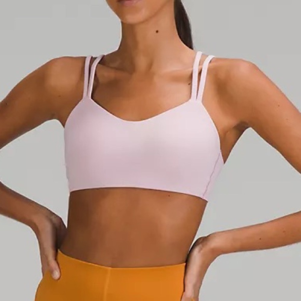 NEW Lululemon Like a Cloud Bra Light Support, B/C Cup Pink Peony